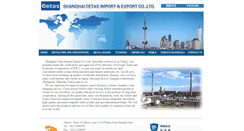 Desktop Screenshot of cetasindustry.com
